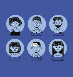 Six Young Persons Characters