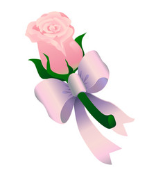 Pink Rose Buttonhole