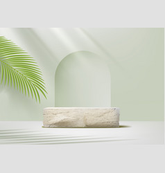 3d Spa Podium Summer Stone Display Or Studio