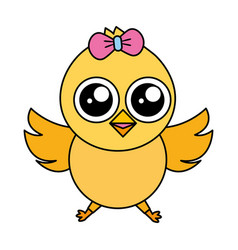 Cute Chick Female Cartoon