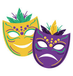 Masks Mardi Gras