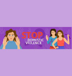 Stop Domestic Violence Composition