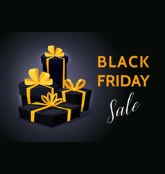 Black Friday Super Sale Gifts Boxes Dark