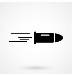 Bullet Flying Fast Motion Flight Icon