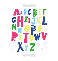 Cute Handwritten Alphabet