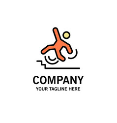 Business Crash Failed Failure Fall Logo