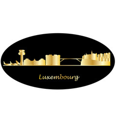 Luxembourg City Skyline