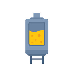 Cheese Production Pot Icon Flat Milk Food