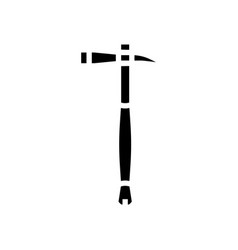 Grub Axe Hatchet Glyph Icon