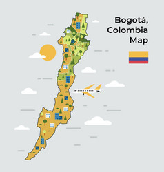 Hand Drawn Bogota Map