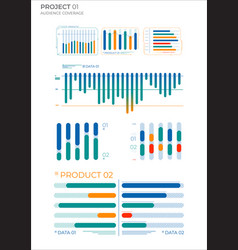 Design Business Elements Charts In Color Finance