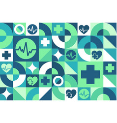 Happy Doctor S Day Seamless Geometric Pattern