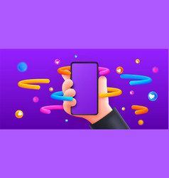 3d Phone Abstract Figure