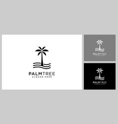 Palm Tree Logo Design