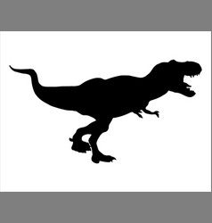 T Rex Silhouette Art