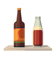 Beer And Soda Bottles