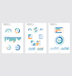 Business Charts Abstract Elements