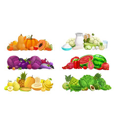 Fruits Vegetables And Nuts Meals Of Rainbow Diet