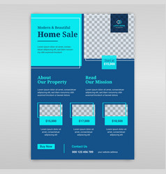 Modern Home Sale Business Flyer Design