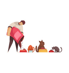 Pet Sitter Cartoon Icon