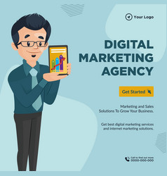 Banner Design Of Digital Marketing Agency