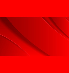 Red Abstract Waves Background