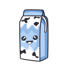 Emoji Box Milk Smile