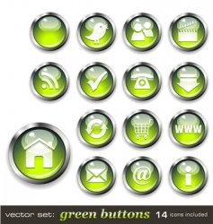 Green Aqua Style Web Buttons