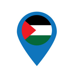 Palestine Map Icon