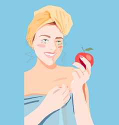 Victor The Girl With The Apple