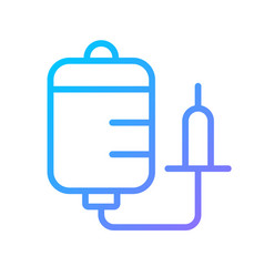 Intravenous Therapy Pixel Perfect Gradient Linear