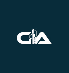 Letter Ca Modern Building Logo