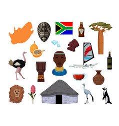 Set Of South African Associative