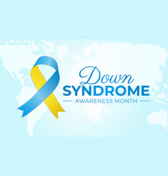 Down Syndrome Awareness Month Background