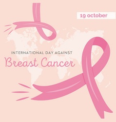 International Day Against Breast Cancer Card