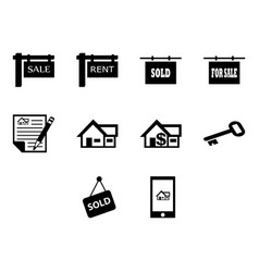 Real Estate Icon Set