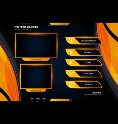 Twitch Banner Collection For Live Stream Template