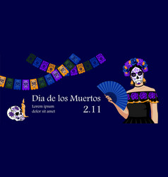 Banner For The Day Of The Dead