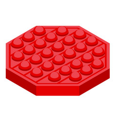 Popit Toy Icon Isometric Antistress Game