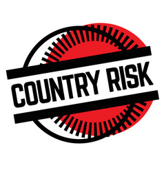 Print Country Risk Stamp On White