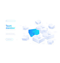 Team Member White Poster