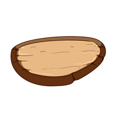 Board Wooden Button Cartoon