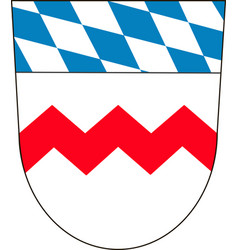 Coat Of Arms Of Dachau Is A District In Upper