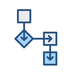 Work Flow Chart Icon