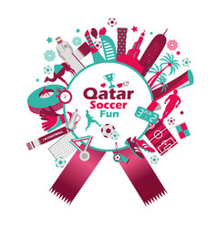 Football Sports Competition Qatar Tourist Icon