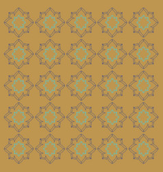 Luxury Morocco Ornamental Pattern Brown