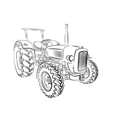 Old Tractor Symbol