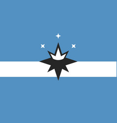 City Springfield Flag Isolated