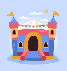 Flat Design Bounce House