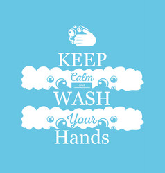 Keep Calm And Wash Your Hands Banner